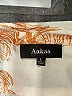 AaKaa 100% Polyester Paisley Orange Romper Size L - photo 4