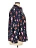 Talbots Print Blue Long Sleeve Button-Down Shirt Size XL - photo 4
