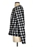 BB Dakota 100% Polyester Checkered-gingham Gray Pullover Sweater Size S - photo 5