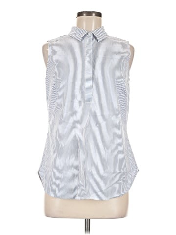 Calvin Klein Sleeveless Button-Down Shirt (view 1)