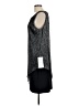 Connected Apparel Gray Silver Cocktail Dress Size 10 - photo 5