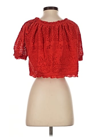 Melissa Odabash Short Sleeve Blouse (view 2)