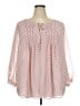 Tommy Hilfiger 100% Polyester Pink 3/4 Sleeve Blouse Size 2X - photo 1