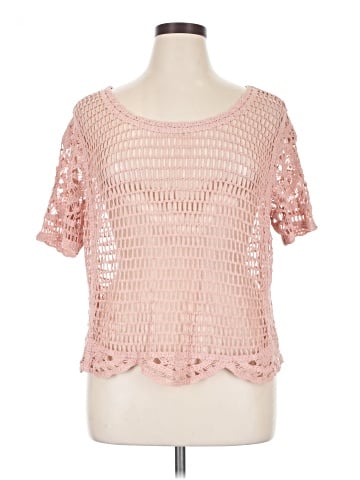 Ultra Pink Short Sleeve Top (view 1)