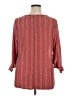W5 Red 3/4 Sleeve Blouse Size 1X - photo 2