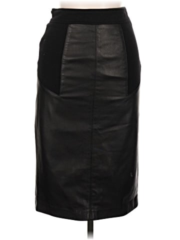 Diane von Furstenberg Leather Skirt (view 1)