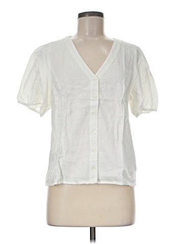 J.Crew Factory Store Short Sleeve Blouse (view 1)
