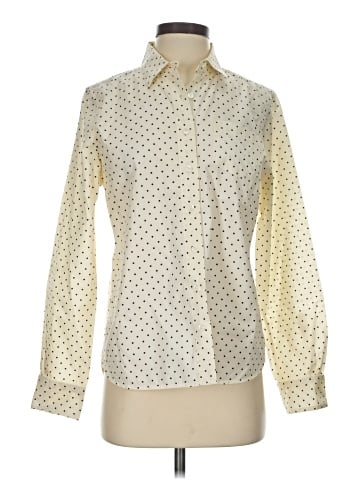 Lands' End Canvas Long Sleeve Blouse (view 1)