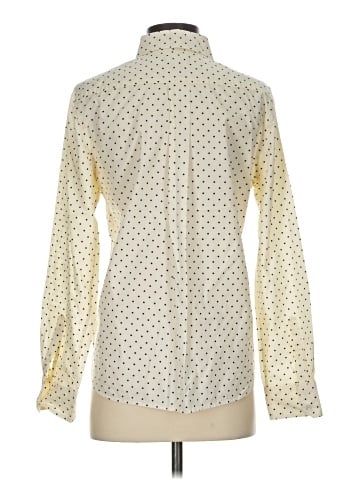 Lands' End Canvas Long Sleeve Blouse (view 2)