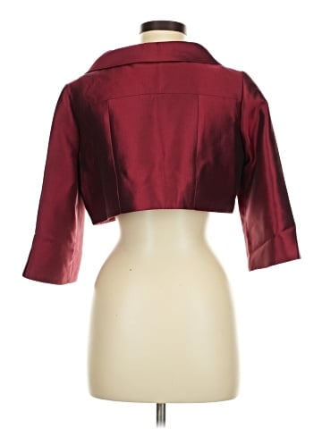 Teri Jon by Rickie Freeman Silk Blazer (view 2)