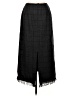 Harve Benard 100% Wool Plaid Black Wool Skirt Size 10 - photo 2