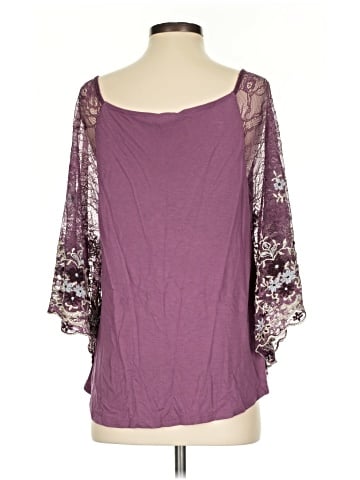 Akemi + Kin 3/4 Sleeve Top (view 2)