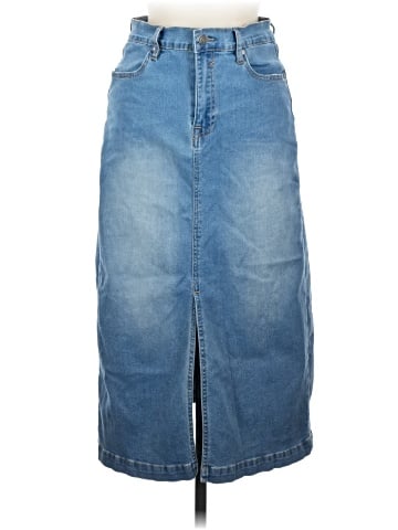 Vigoss Denim Skirt (view 1)