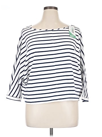Lands' End 3/4 Sleeve Top (view 1)