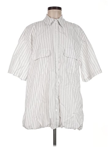 KBB By KAHLANA Short Sleeve Button-Down Shirt (view 1)