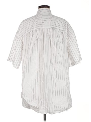 KBB By KAHLANA Short Sleeve Button-Down Shirt (view 2)