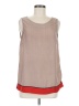 Willi Smith 100% Polyester Red Sleeveless Blouse Size M - photo 1