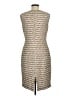 St. John Tweed Tan Cocktail Dress Size 6 - photo 2