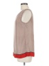 Willi Smith 100% Polyester Red Sleeveless Blouse Size M - photo 5