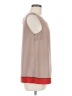 Willi Smith 100% Polyester Red Sleeveless Blouse Size M - photo 4
