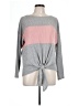 Tresics Color Block Gray Pullover Sweater Size L - photo 1
