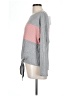 Tresics Color Block Gray Pullover Sweater Size L - photo 5