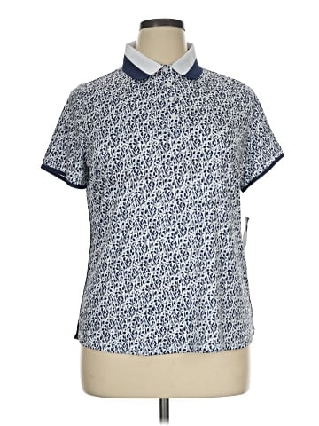 IZOD Short Sleeve Blouse (view 1)