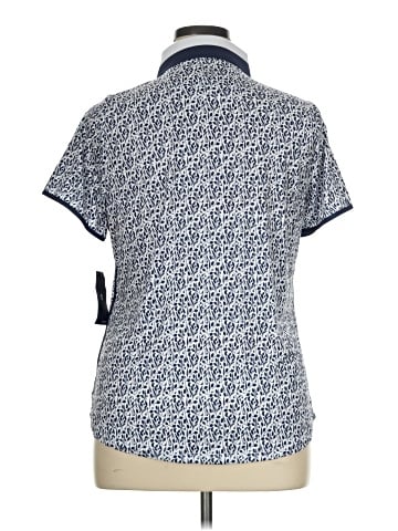 IZOD Short Sleeve Blouse (view 2)