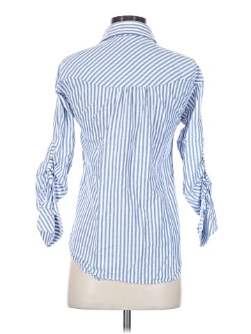 Zara Basic 3/4 Sleeve Button-Down Shirt (view 2)