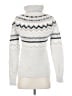 Ann Taylor LOFT Chevron-herringbone White Turtleneck Sweater Size XXS (petite) - photo 2