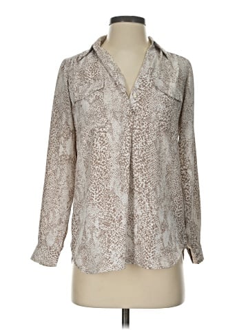 Ann Taylor Long Sleeve Polo (view 1)