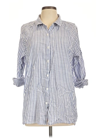 Bandolino 3/4 Sleeve Button-Down Shirt (view 1)
