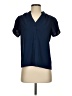 Shein 100% Polyester Blue Short Sleeve Blouse Size S - photo 1