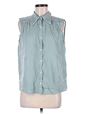 BA&SH Sleeveless Button-Down Shirt (view 1)