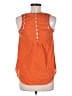 Naked Zebra 100% Polyester Orange Tank Top Size M - photo 2