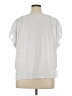Kim Rogers 100% Polyester White Short Sleeve Top Size XL - photo 2