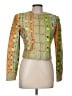 Carlisle 100% Silk Print Orange Jacket Size 6 - photo 1
