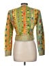 Carlisle 100% Silk Print Orange Jacket Size 6 - photo 2
