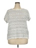 Chico's Metallic Silver Pullover Sweater Size XXL (4) - photo 1