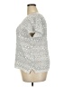 Chico's Metallic Silver Pullover Sweater Size XXL (4) - photo 5