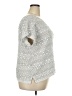 Chico's Metallic Silver Pullover Sweater Size XXL (4) - photo 4