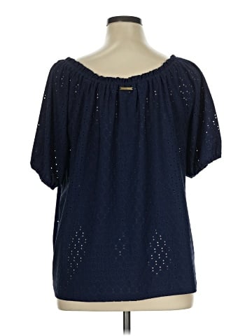 MICHAEL Michael Kors Short Sleeve Blouse (view 2)