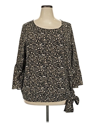 MICHAEL Michael Kors 3/4 Sleeve Blouse (view 1)