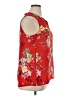 Rose + Olive 100% Polyester Red Sleeveless Blouse Size XL - photo 4