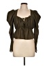 Topshop Brown 3/4 Sleeve Blouse Size 8 - photo 1