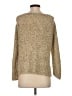 Sigrid Olsen 100% Silk Metallic Tan Silk Pullover Sweater Size S - photo 2