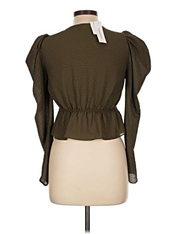 Topshop 3/4 Sleeve Blouse (view 2)