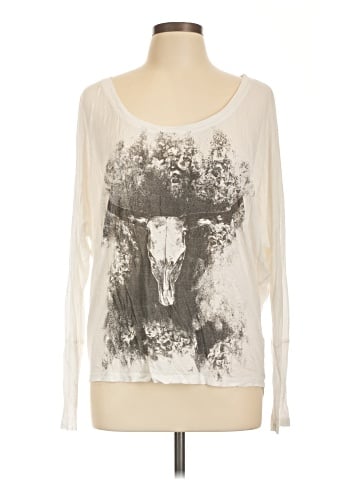 Haute Hippie 3/4 Sleeve T-Shirt (view 1)