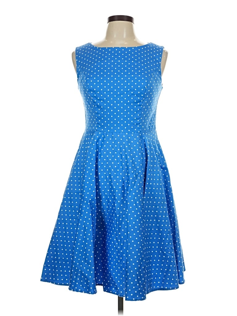 Pre-owned Grace Karin Cocktail Dress In Blue
