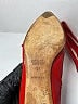 Prada 100% Leather Red Flats Size EU 37 - photo 6